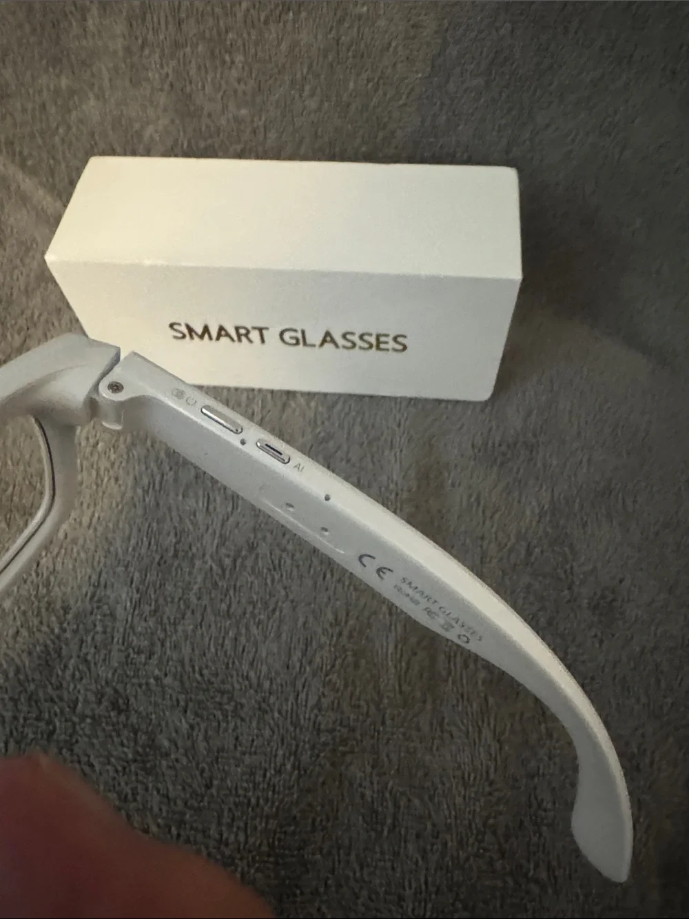 Smart Glasses - White Smart Glasses by